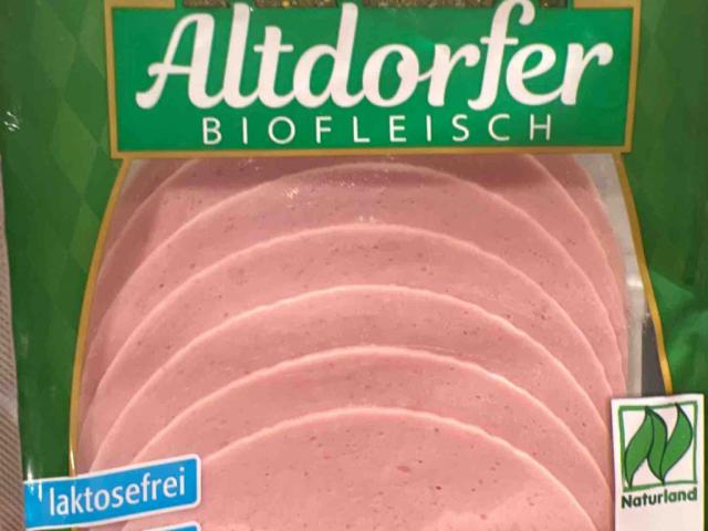 Bio-Schinkenwurst fein von HaPi | Hochgeladen von: HaPi