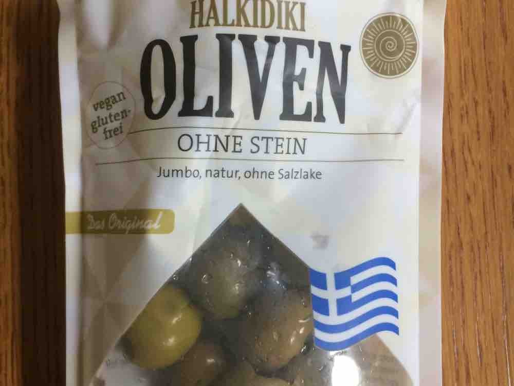 Oliven ohne Stein, Jumbo, natur, ohne Salzlake von Muggekopp | Hochgeladen von: Muggekopp