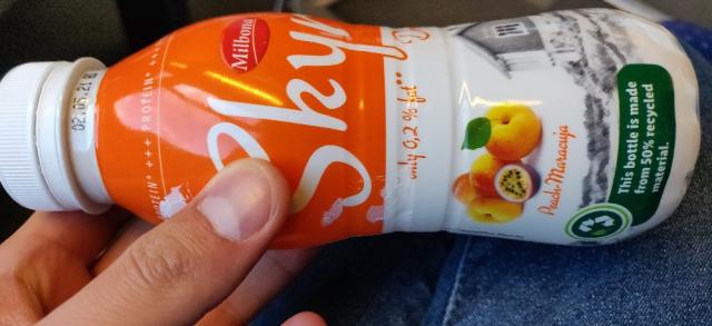 Skyr Peach Maracuja protein drink, 0.2% fett by cgangalic | Uploaded by: cgangalic