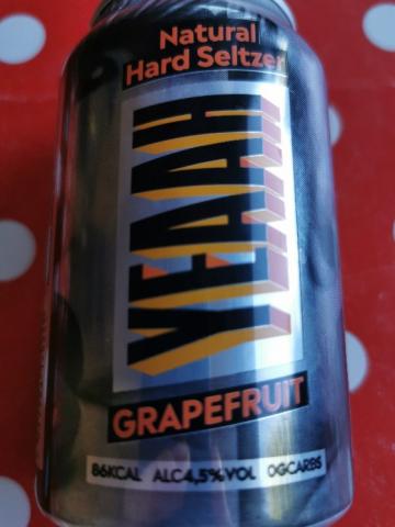 Yeaah Natural Hard Seltzer, Grapefruit by cannabold | Uploaded by: cannabold