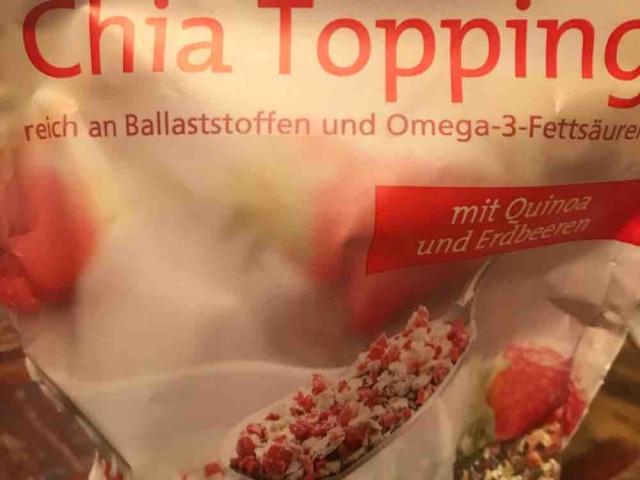 Chia Topping mit Quinoa und Erdbeeren von mokari | Hochgeladen von: mokari