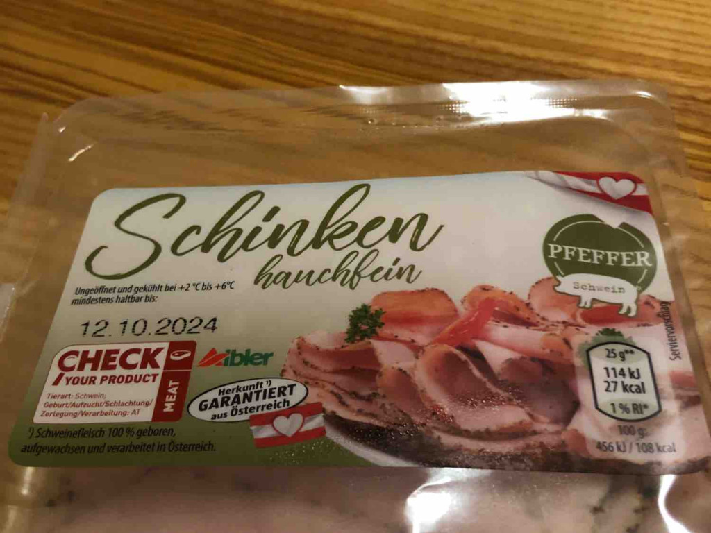 Schinken hauchfein, mit Pfeffer von StefanScheiblauer | Hochgeladen von: StefanScheiblauer