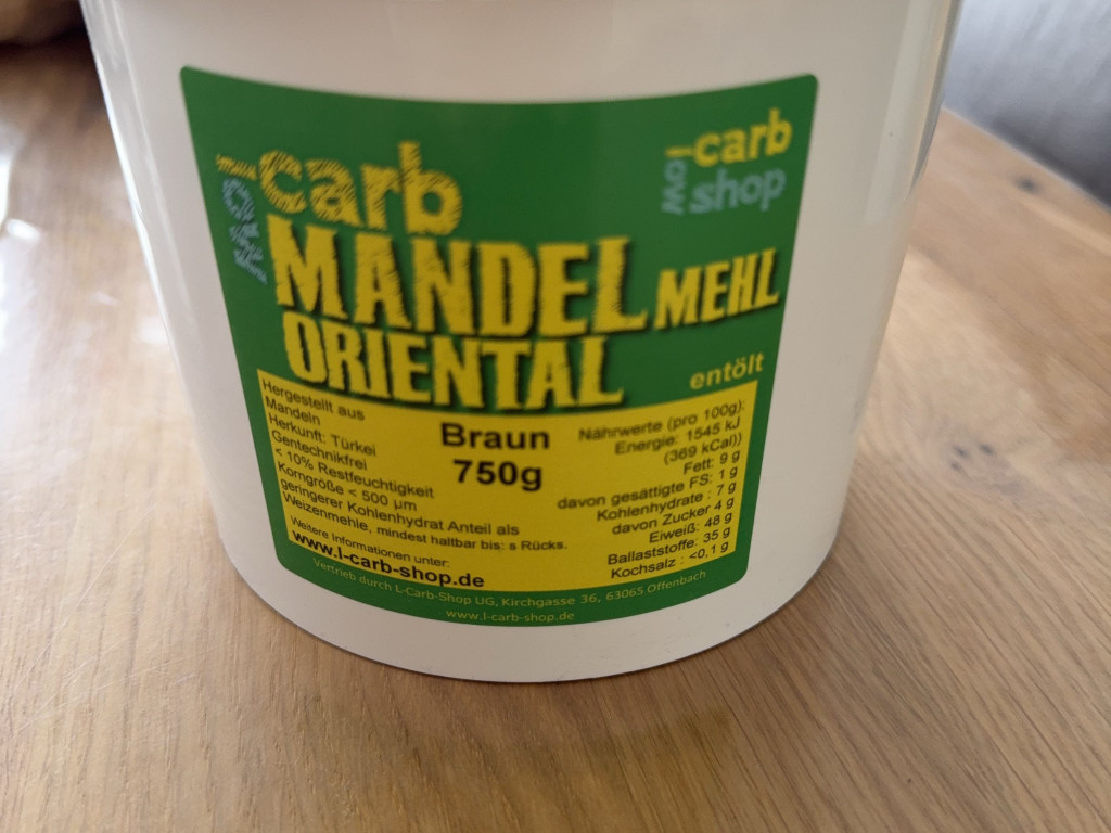 Low carb Mandelmehl, Braun entölt von Betty82 | Hochgeladen von: Betty82 Low carb Mandelmehl, Braun entölt von Betty82 | Hochgeladen von: Betty82
