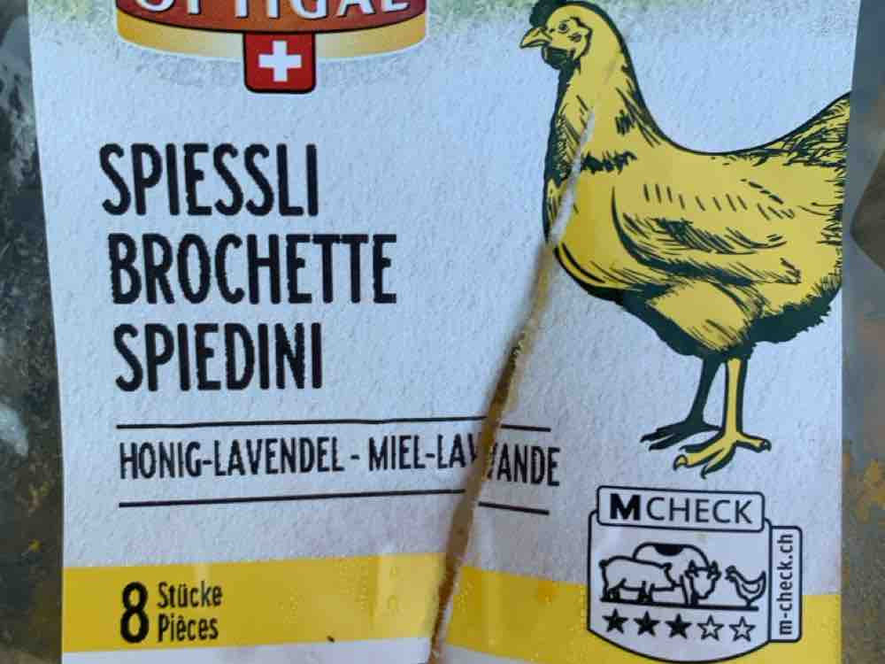 Pouletspiessli, Honig  Labendel von baergler | Hochgeladen von: baergler