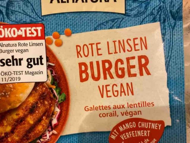 Rote Linsen Burger, vegan von jaljus11 | Hochgeladen von: jaljus11