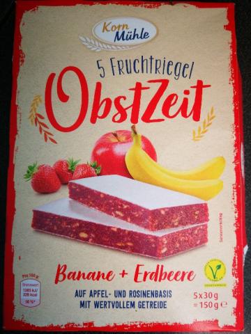 5 Fruchtriegel Obstzeit, Banane + Erdbeere von jwoitusch638 | Hochgeladen von: jwoitusch638