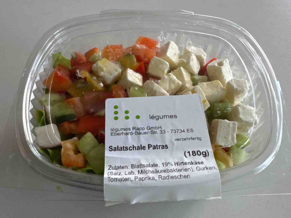 Salatschale Patras, mit Hirtenkäse von Mazobrasco | Hochgeladen von: Mazobrasco