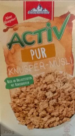 activ Knusper Müsli  PUR | Hochgeladen von: Wurscht