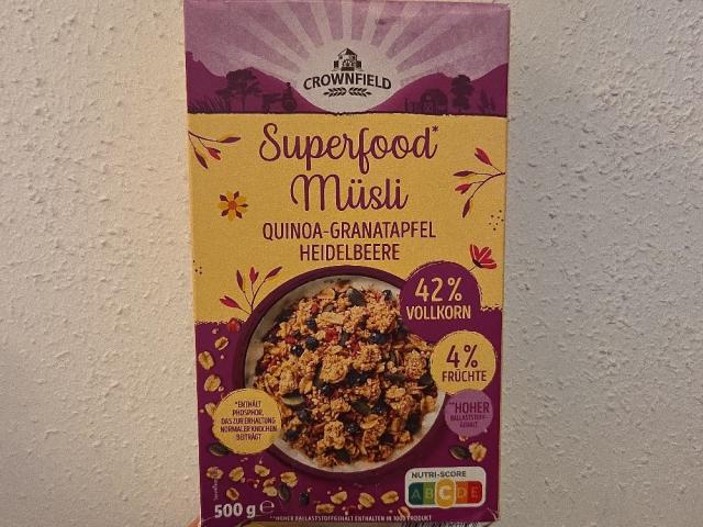 Superfood Müsli Quinoa- Granatapfel Heidelbeere by Alonso Leonid | Uploaded by: Alonso Leonides