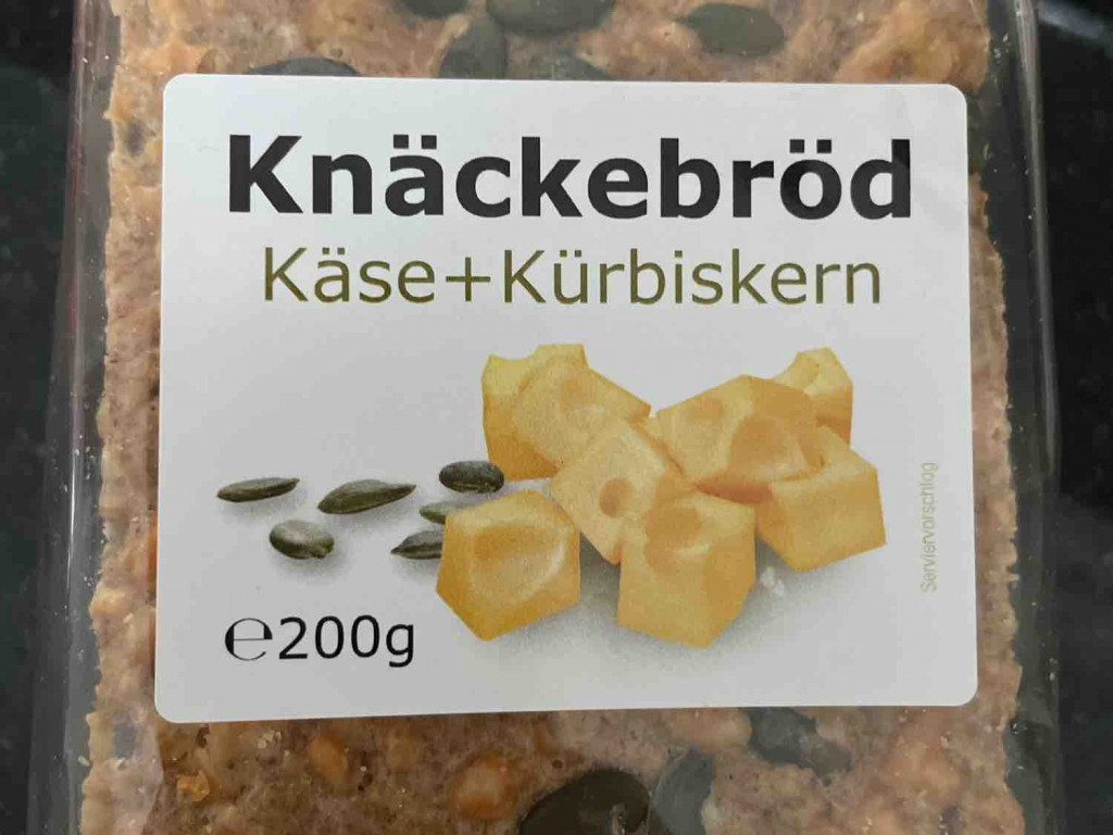 Vollkorn-Knäckebrot Käse+Kürbiskern von Naedl | Hochgeladen von: Naedl