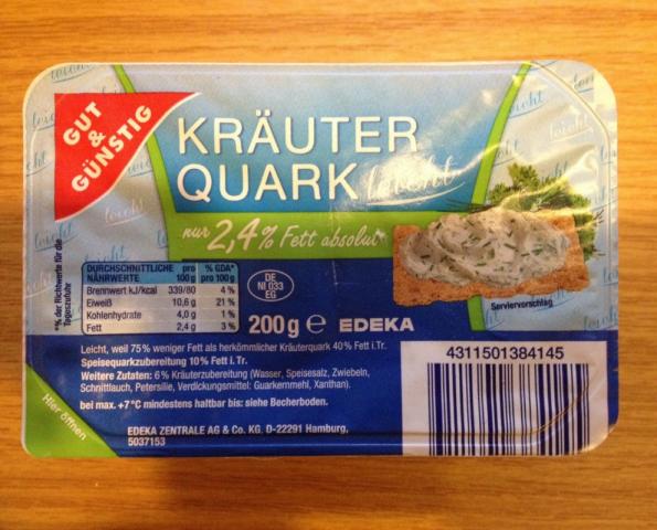 Kräuterquark leicht, 2,4% Fett absolut | Hochgeladen von: xmellixx