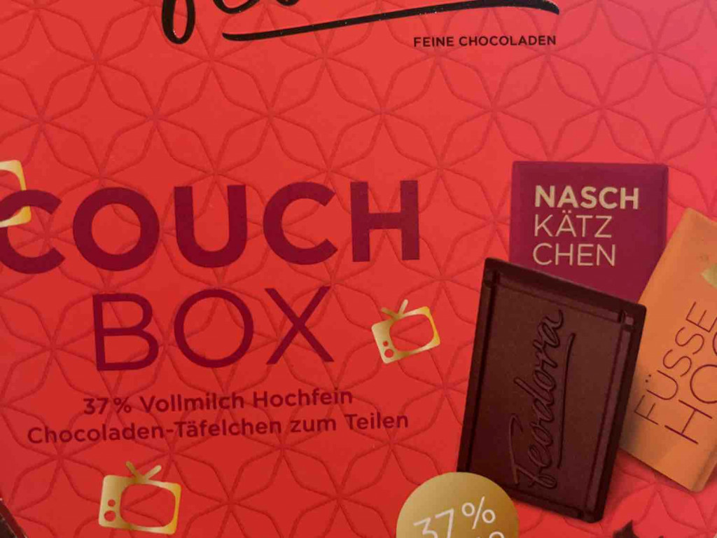 Couch Box, 37% Vollmilch Hochfein Schokoladen-Täfelchen von Ther | Hochgeladen von: TherealG