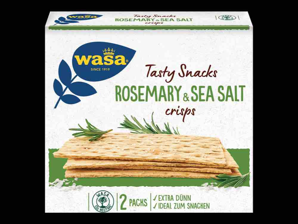Wasa Tasty Snacks Rosmary & Sea Salt von sheidi359 | Hochgeladen von: sheidi359