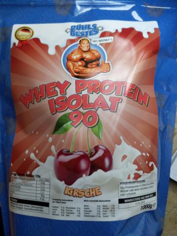 Whey Protein Isolat 90 Kirsche von MachBu | Hochgeladen von: MachBu