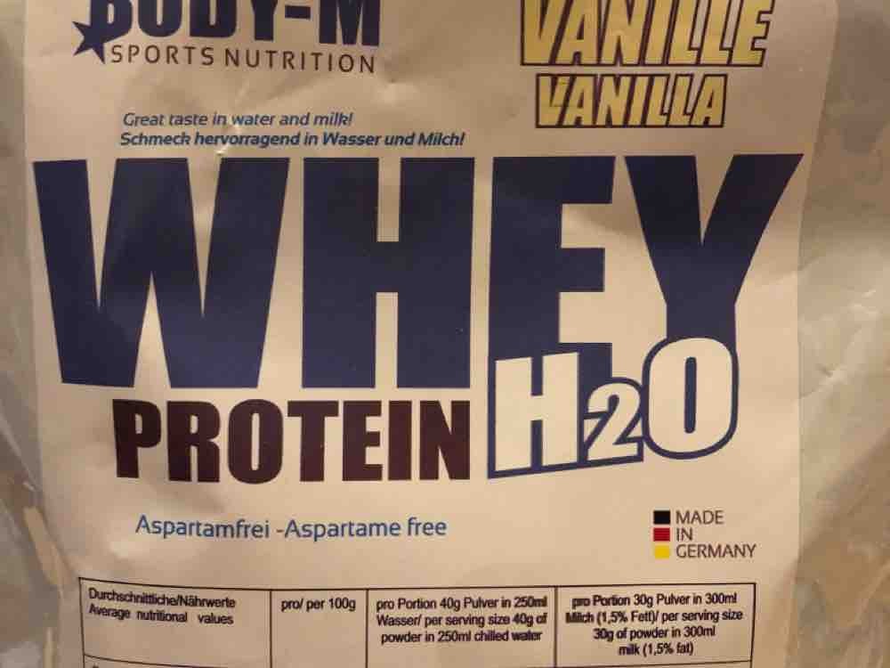 Whey Protein H2O Vanille von Idefix | Hochgeladen von: Idefix