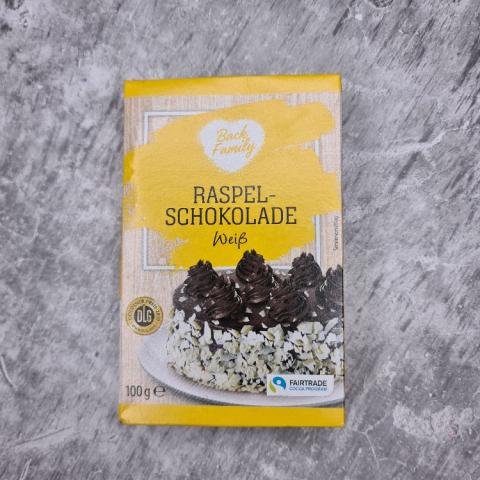 Raspelschokolade, Weiß von klein.vieh | Hochgeladen von: klein.vieh