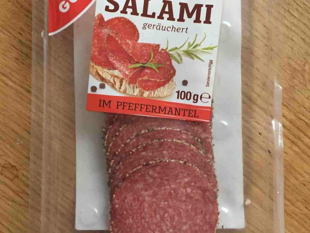 Delikatess Salami  im Pfeffermantel, geräuchert von Fuensch | Hochgeladen von: Fuensch