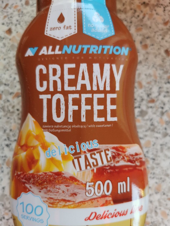 AllNutrition Creamy Toffee, mit Süßungsmittel von miacharis | Hochgeladen von: miacharis
