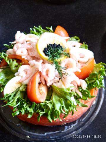 Lachs und Meeresfrüchte Torte, Rapsöl von mslarvik | Hochgeladen von: mslarvik