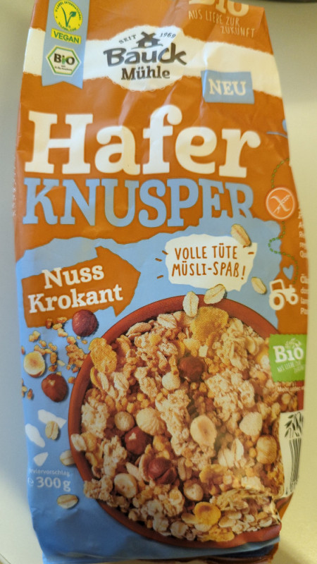Bauck Hafer Knusper Müsli, Nuss Krokant von Lilupard | Hochgeladen von: Lilupard