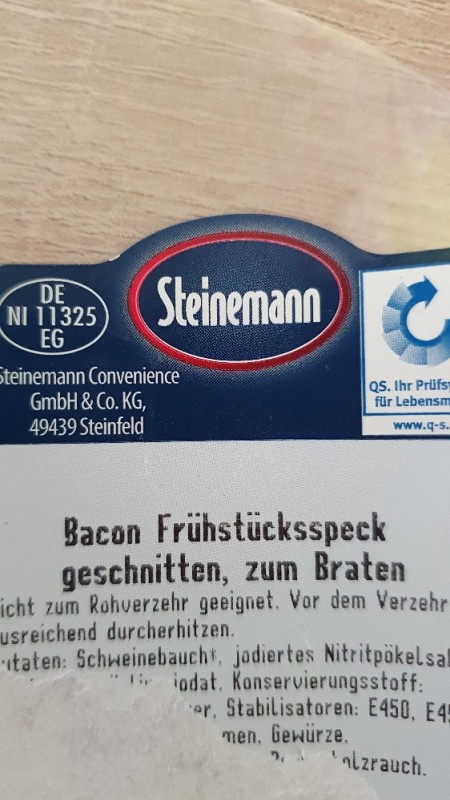 Bacon, Frühstücksspeck von spatzel23273 | Hochgeladen von: spatzel23273
