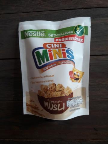 Cini Minis Crunchy Müsli, Vollkorn Haferflocken | Hochgeladen von: Siope