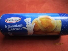 6 Sonntags-Brötchen (Knack&Back) | Hochgeladen von: Fritzmeister