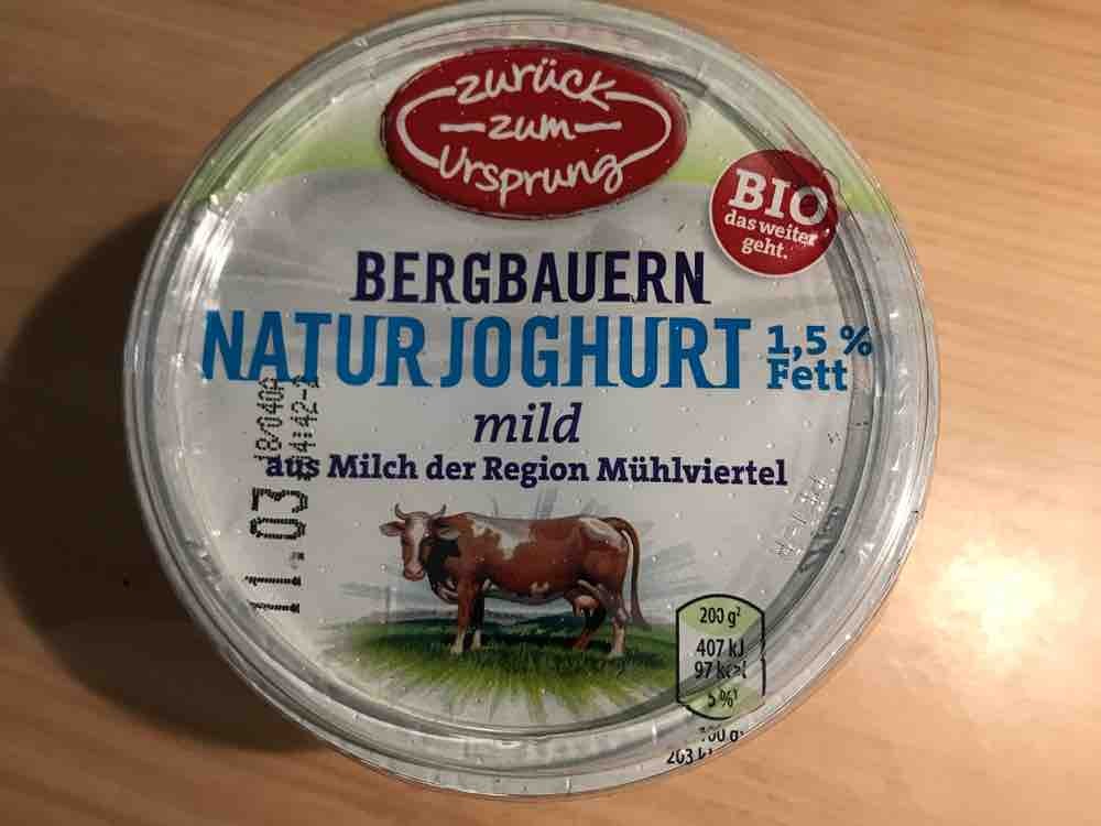 Bergbauern Naturjoghurt, 1,5% Fett von junkerdavid952 | Hochgeladen von: junkerdavid952