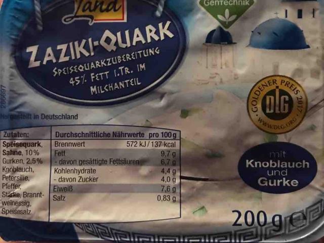 Zaziki-Quark, 45% Fett  von stina.s. | Hochgeladen von: stina.s.