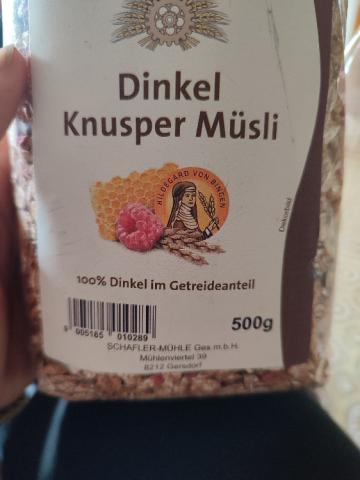 Dinkel Knusper Müsli, 100%Dinkel im Getreideanteil von eveko07 | Hochgeladen von: eveko07