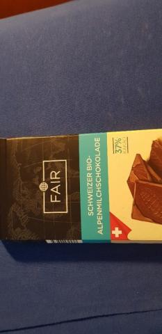 Schweizer Bio-Alpenmilchschokolade, 37% Kakao von larswitte | Hochgeladen von: larswitte