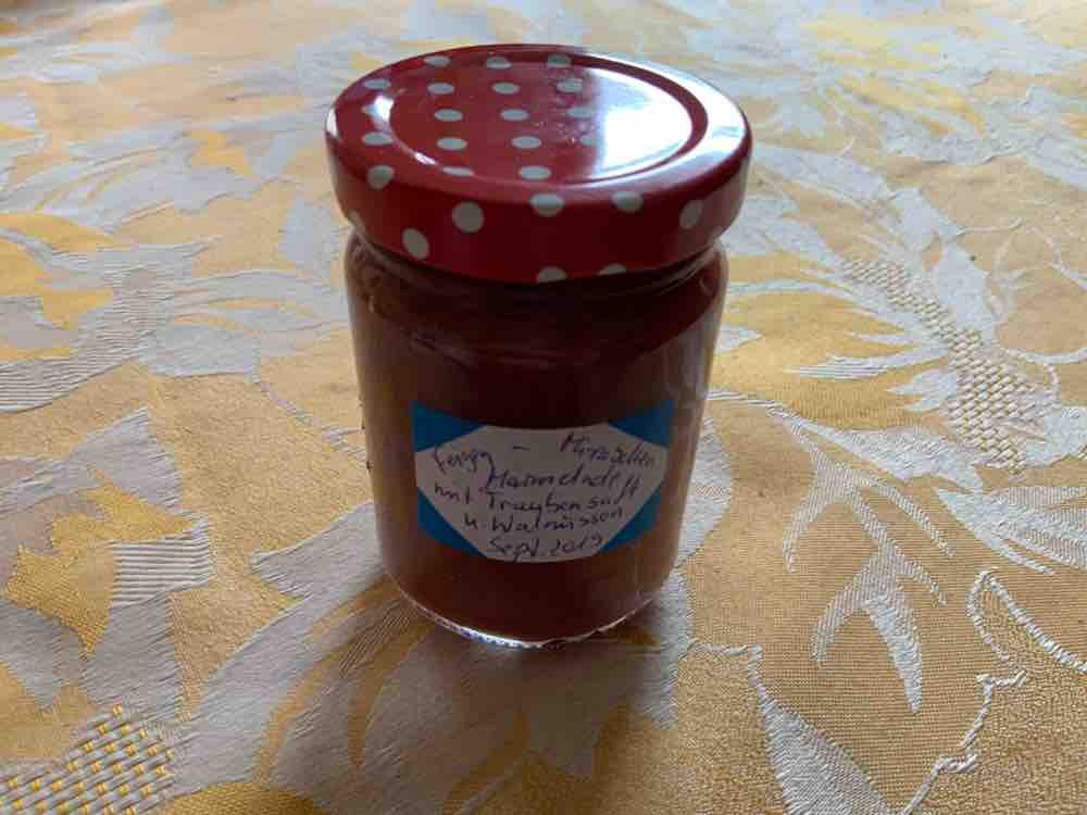 Feigen-Mirabellen-Marmelade (Mife), mit Traubensaft +Walnüsse vo | Hochgeladen von: MFelgner