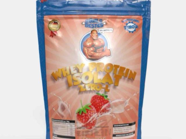 Whey Protein Isolat ZERO-L (Erdbeere) von thilom | Hochgeladen von: thilom