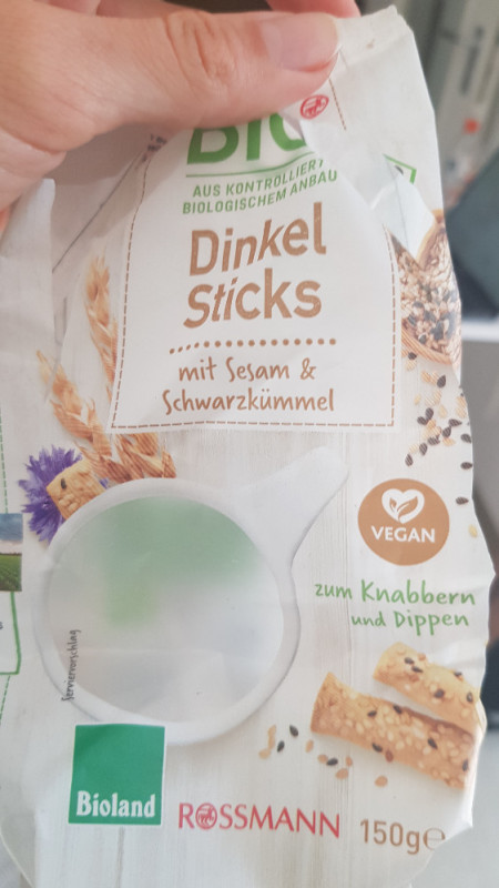 Dinkel Sticks, mit Sesam und Schwarzkümmel von jules1704 | Hochgeladen von: jules1704