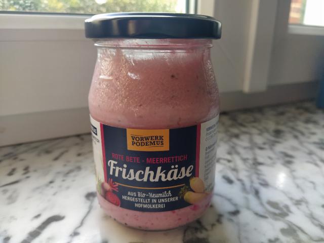 Frischkäse (Rote Bete - Meerrettich), aus Bio-Heumilch von anita | Hochgeladen von: anita_leo