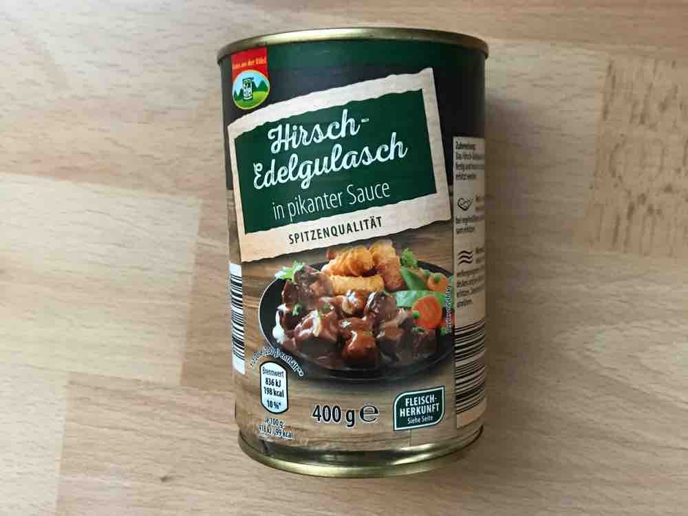 Hirschedelgulasch, in pikanter Sauce von hedi54 | Hochgeladen von: hedi54