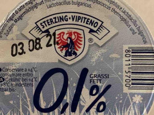 sterzing vipiteno, yogurt magro bianco (0,1% fett) by ClaraMM | Uploaded by: ClaraMM