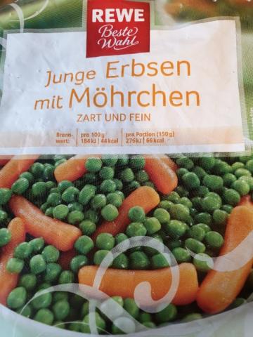 Junge Erbsen mit Möhrchen, Zart und fein von Partyschaum | Hochgeladen von: Partyschaum