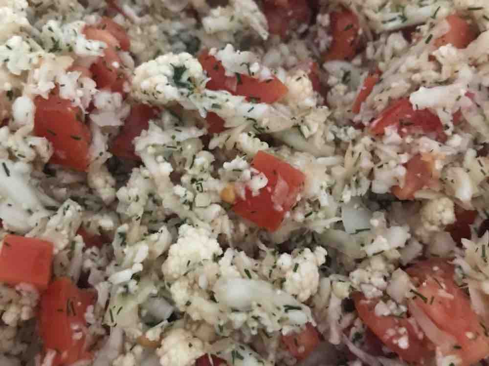 Blumenkohlsalat mit Tomate, Dill und Zwiebel von Miss82 | Hochgeladen von: Miss82