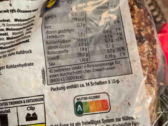 Eiweiss Brot Lidl, 20% Protein von airasca88 | Hochgeladen von: airasca88 Eiweiss Brot Lidl, 20% Protein von airasca88 | Hochgeladen von: airasca88