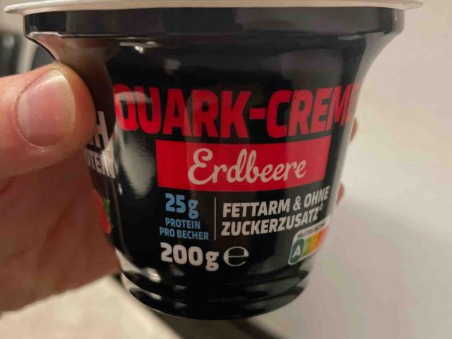 High Protein Quark-Creme, Erdbeere by Krambeck | Uploaded by: Krambeck