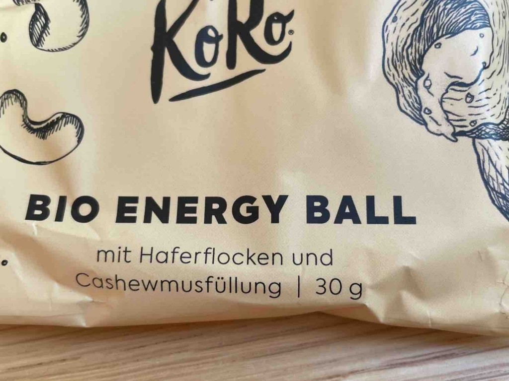 Bio Energy Ball, Mit Haferflocken und Cashewmusfüllung von Portl | Hochgeladen von: Portland