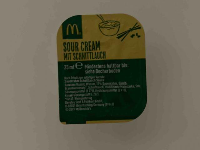 McDonalds Sour Cream by laradamla | Hochgeladen von: laradamla