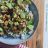 Vegane Bowl mit Miso-Aubergine, Kokosreis, dazu scharfe Soße und | Hochgeladen von: Alphawolf
