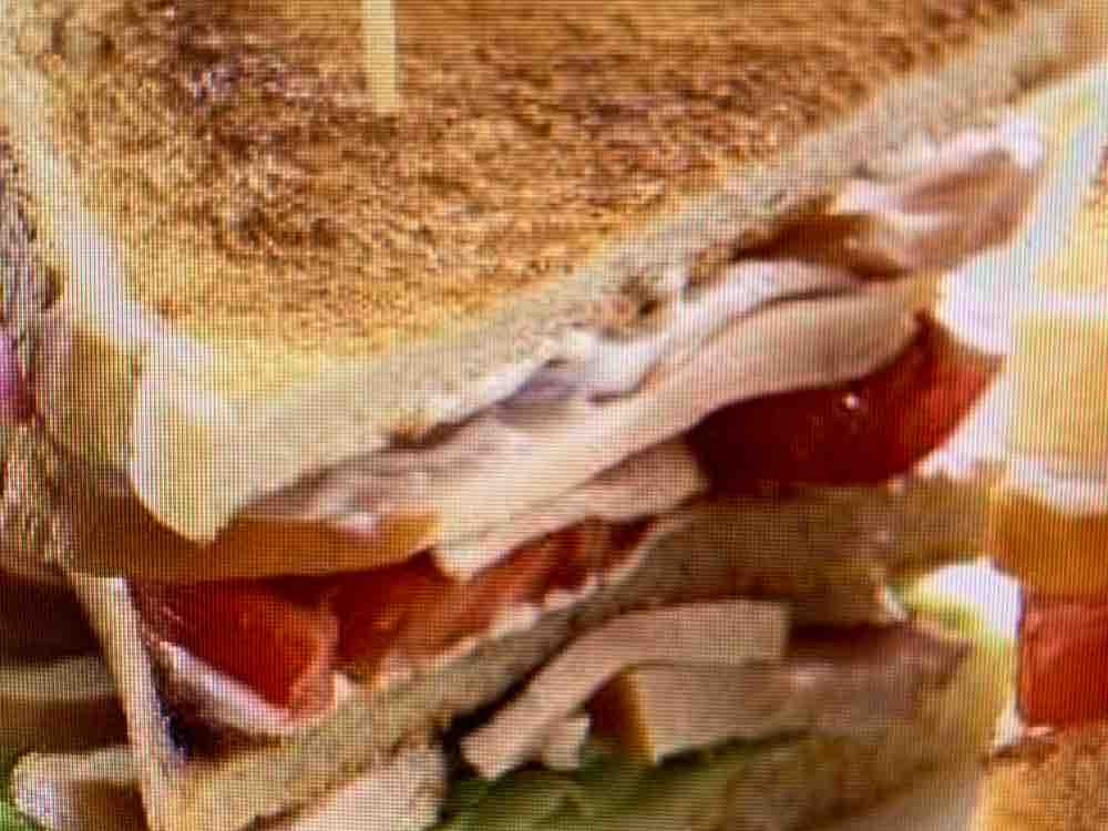 Freshy Classic Club-Sandwich, mit saftigem Hühnerfilet und gebra | Hochgeladen von: KaosDancer