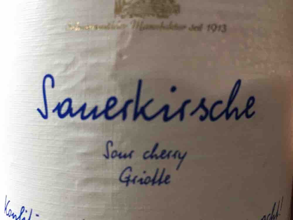 Sauerkirsch-Konfitüre extra, Sauerkirsche von aepfelchen2212 | Hochgeladen von: aepfelchen2212