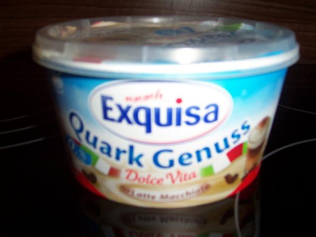 Exquisa Quarkgenuss, Dollce Vita Latte Macchiato | Hochgeladen von: Nudelpeterle 12.07.10    63 kg