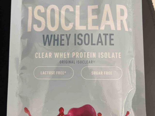 Isoclear Whey Isolate, Fresh Cherry Flavor von Micha737 | Hochgeladen von: Micha737