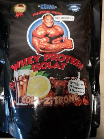 Whey Protein Isolat Cola-Zitrone von maxdgnklb | Hochgeladen von: maxdgnklb