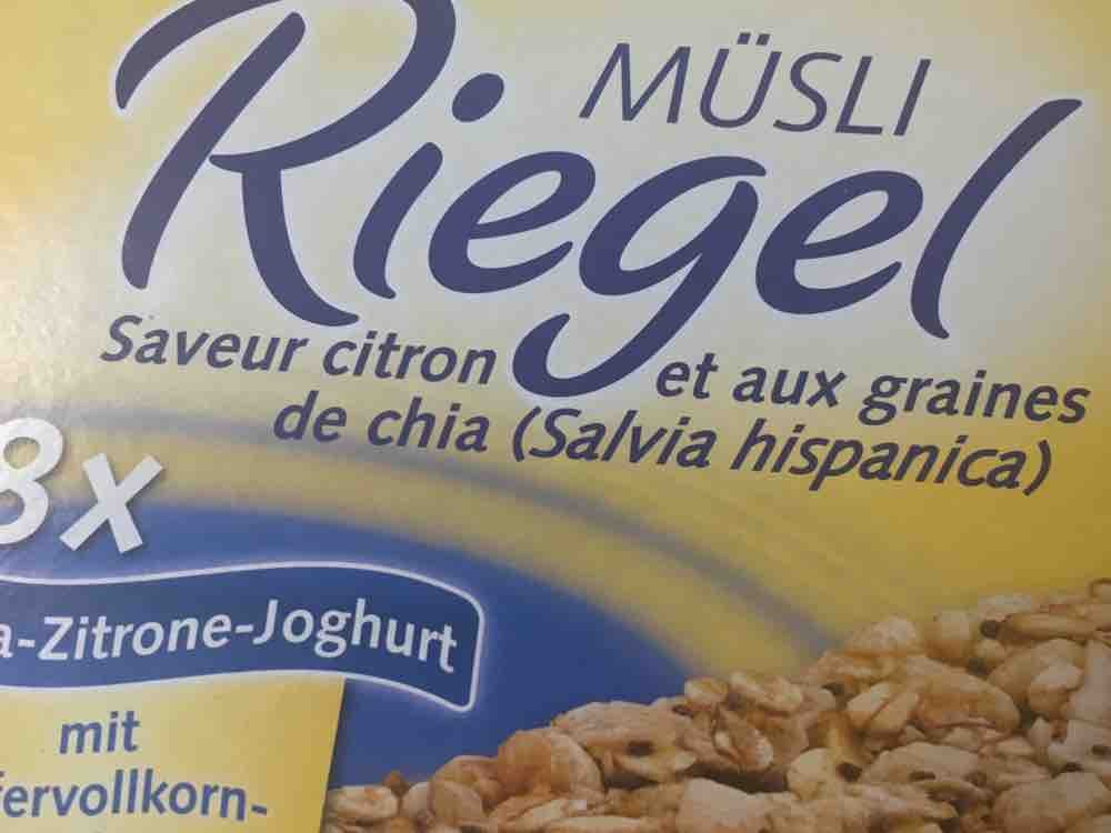 Müsli Riegel Chia-Zitrone -Joghurt von christin.raithel | Hochgeladen von: christin.raithel